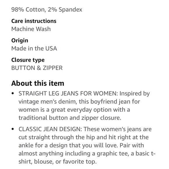 Current Elliott Jeans Women 25 Black The Boyfriend Distressed - Picture 8 of 9